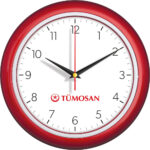 V30-510-K Ø 28 cm Plastik Duvar Saati