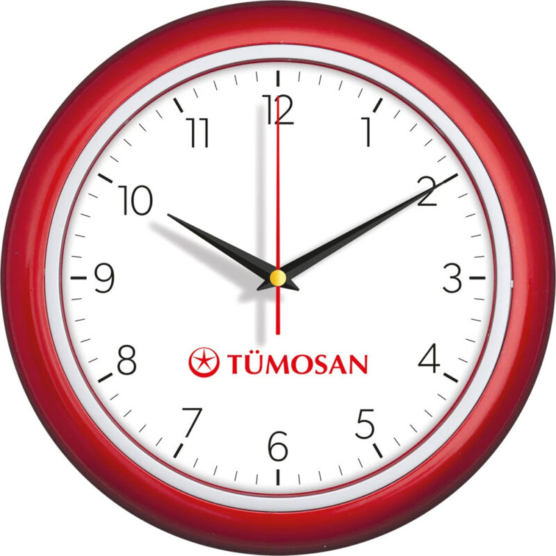 APLUS PROMOSYON ÜRÜNLERI » V30-510-k ø 28 cm plastik duvar saati