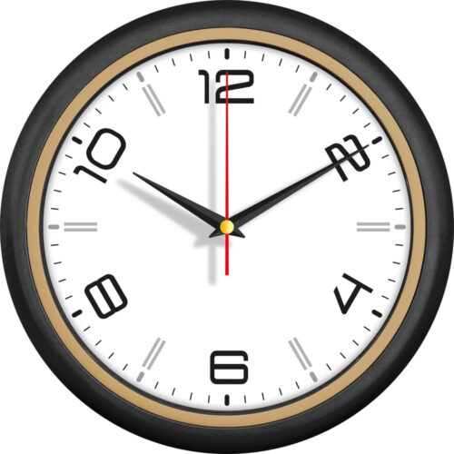 V30-510-S Ø 28 cm Plastik Duvar Saati