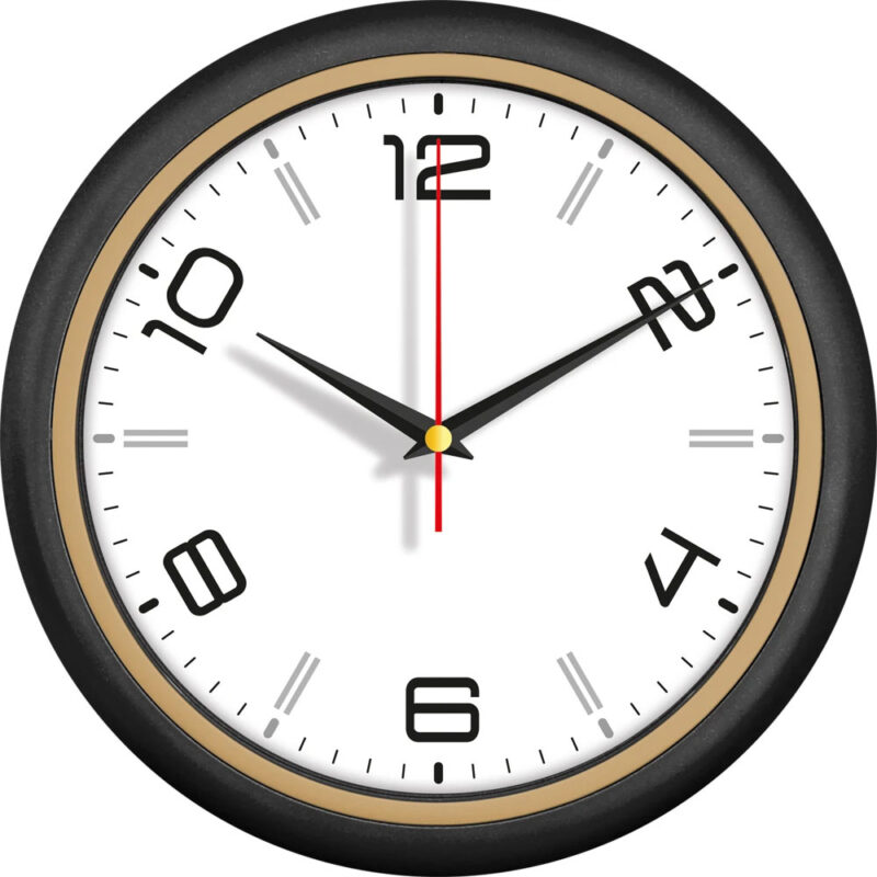 V30-510-s ø 28 cm plastik duvar saati