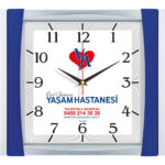 V30-515-L 32,5 x 36,5 cm Plastik Duvar Saati