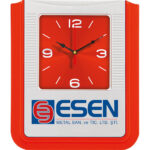 V30-519-T 29 x 37 cm Plastik Duvar Saati