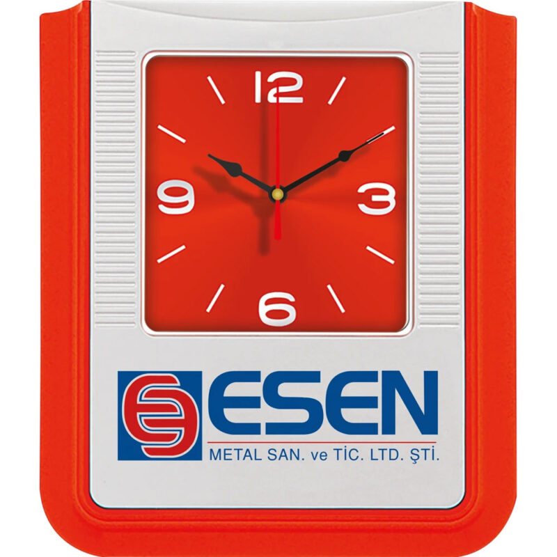 V30-519-t 29 x 37 cm plastik duvar saati