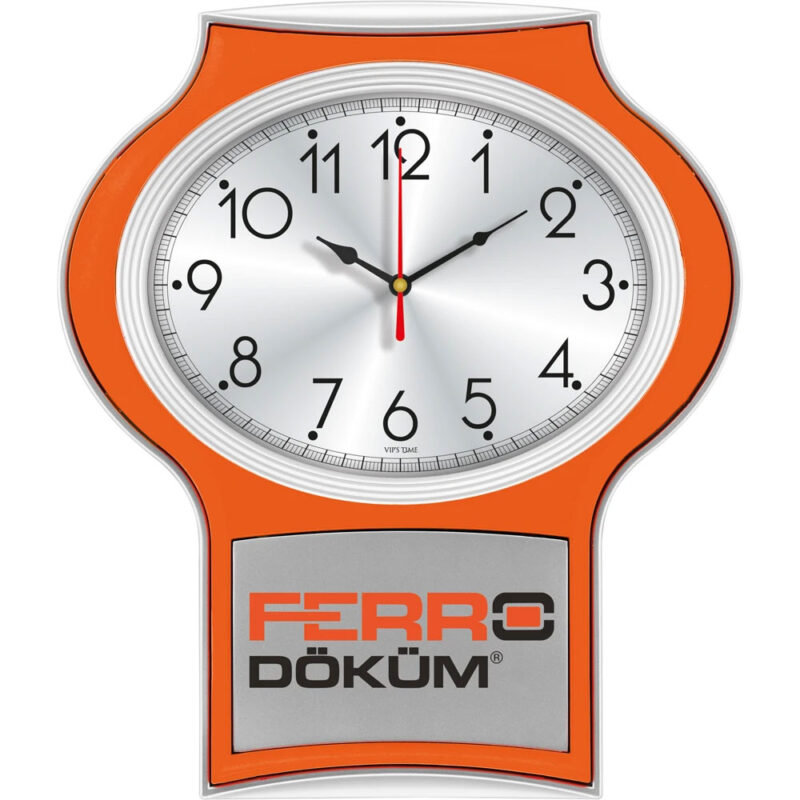 V30-520-t 29 x 33 cm plastik duvar saati