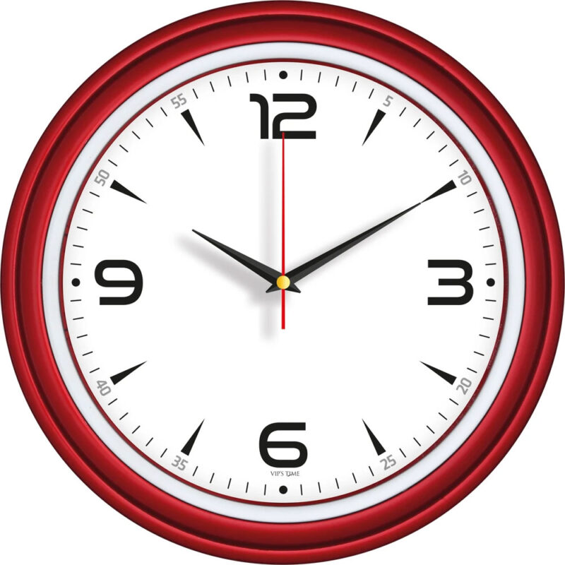 V30-522-k ø 34 cm plastik duvar saati