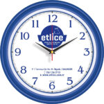 V30-522-L Ø 34 cm Plastik Duvar Saati