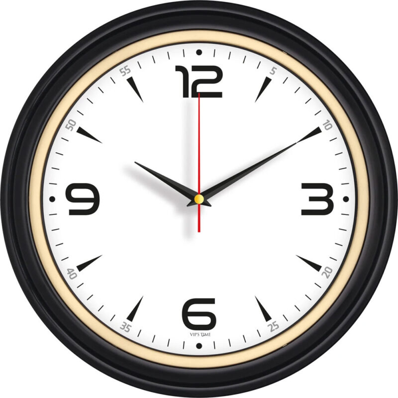 APLUS PROMOSYON ÜRÜNLERI » V30-522-s ø 34 cm plastik duvar saati