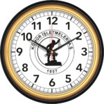 V30-523-SA Ø 42 cm Plastik Duvar Saati