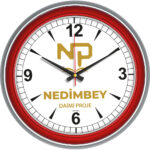 V30-523-GK Ø 42 cm Plastik Duvar Saati