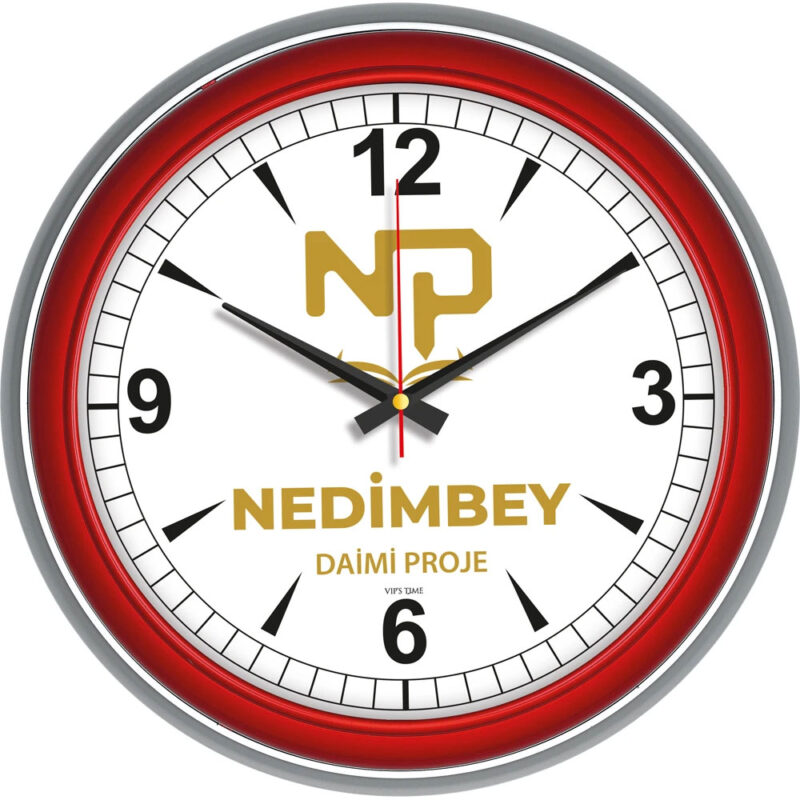 V30-523-gk ø 42 cm plastik duvar saati