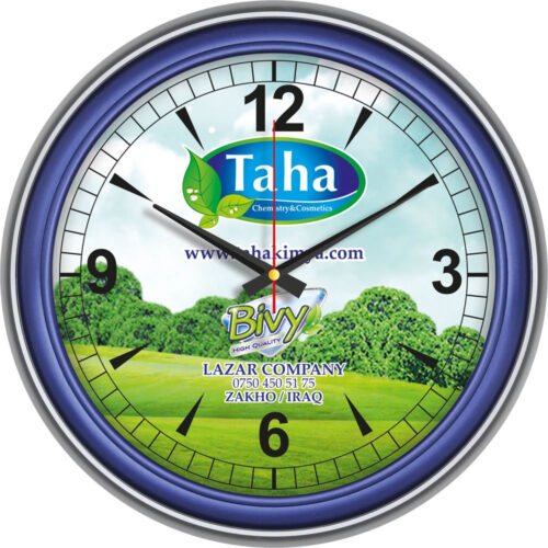 V30-523-GL Ø 42 cm Plastik Duvar Saati