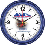 V30-523-L Ø 42 cm Plastik Duvar Saati