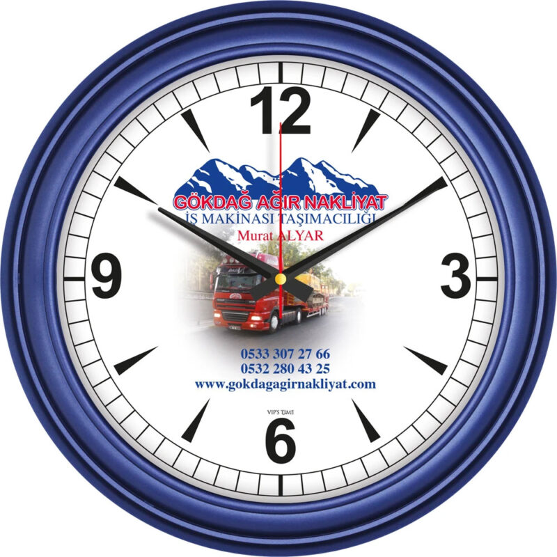 V30-523-l ø 42 cm plastik duvar saati