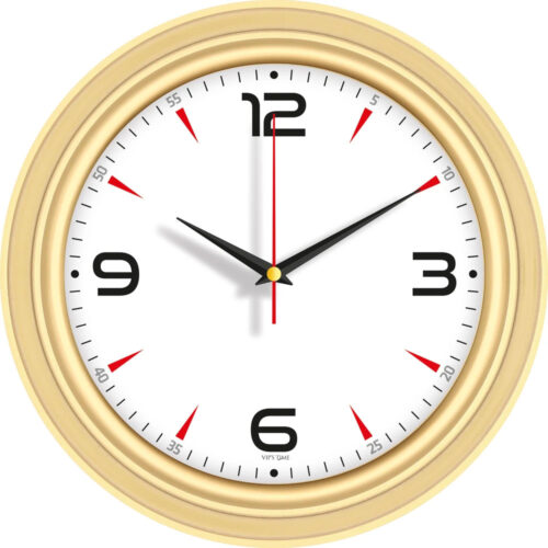 V30-527-A Ø 32 cm Plastik Duvar Saati