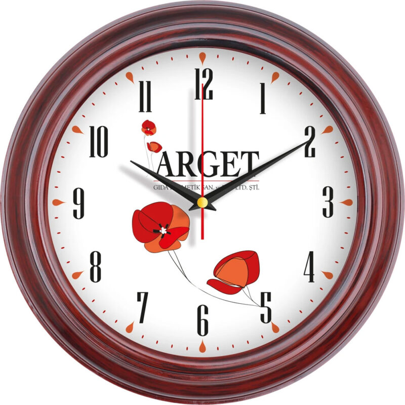 V30-527-ah ø 32 cm plastik duvar saati