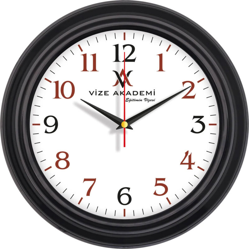 APLUS PROMOSYON ÜRÜNLERI » V30-527-s ø 32 cm plastik duvar saati