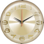 V30-529-AM Ø 30 cm Bombe Cam Duvar Saati