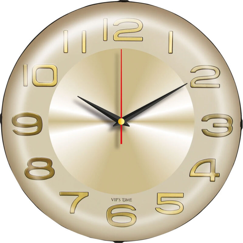 APLUS PROMOSYON ÜRÜNLERI » V30-529-am ø 30 cm bombe cam duvar saati