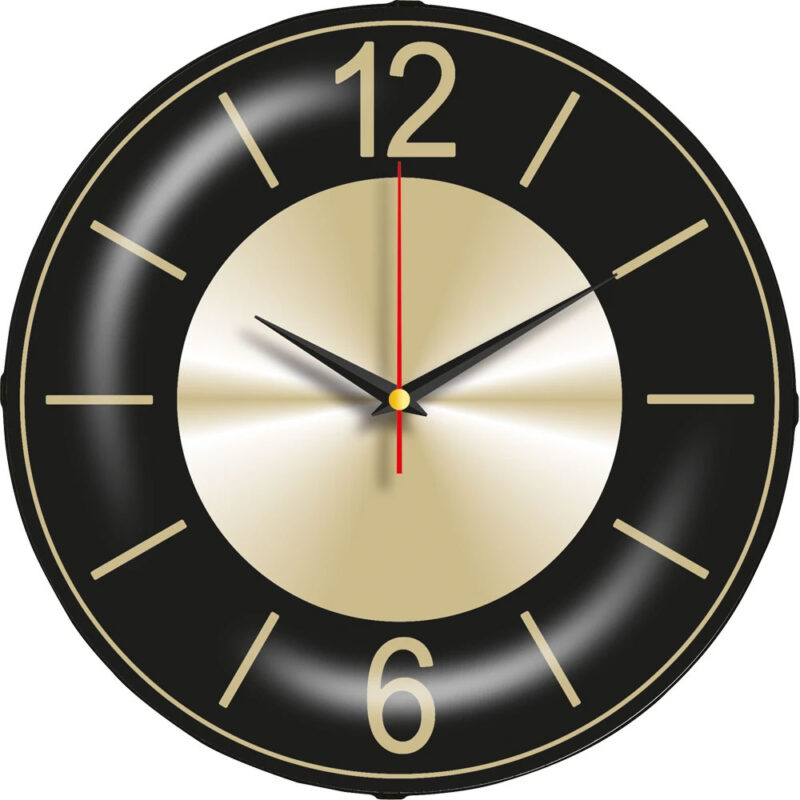 V30-529-sam ø 30 cm bombe cam duvar saati