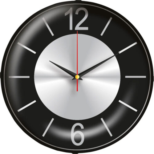 V30-529-SGM Ø 30 cm Bombe Cam Duvar Saati