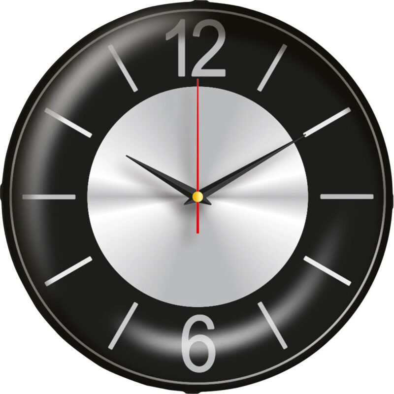 V30-529-sgm ø 30 cm bombe cam duvar saati