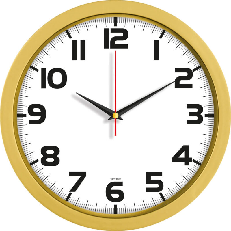 V30-533-a ø 30 cm plastik duvar saati