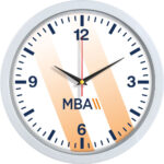 V30-533-G Ø 30 cm Plastik Duvar Saati