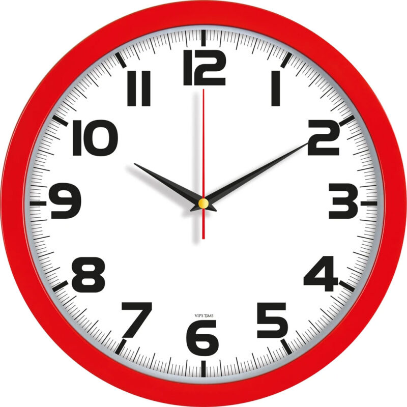 V30-533-k ø 30 cm plastik duvar saati