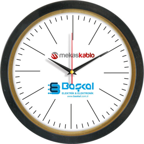 V30-533-S Ø 30 cm Plastik Duvar Saati