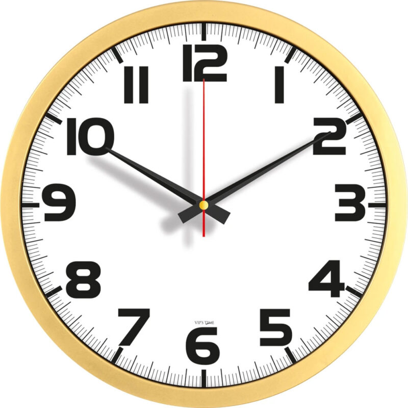 V30-534-a ø 35 cm plastik duvar saati