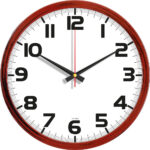 V30-534-AH Ø 35 cm Plastik Duvar Saati