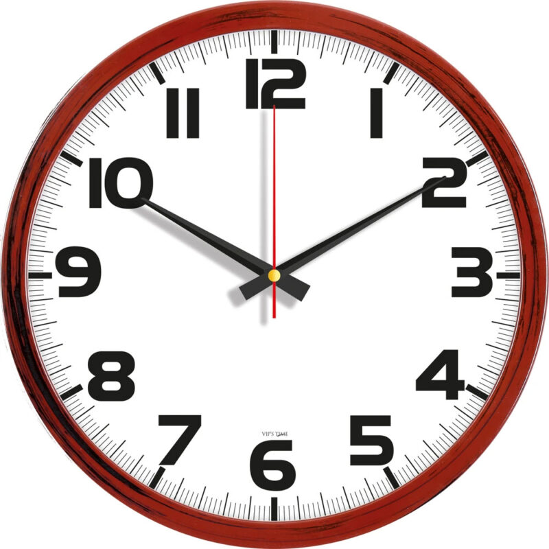 V30-534-ah ø 35 cm plastik duvar saati