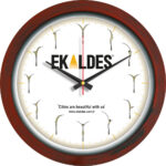 V30-546-AH Ø 40 cm Plastik Duvar Saati