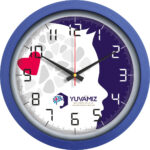 V30-546-L Ø 40 cm Plastik Duvar Saati