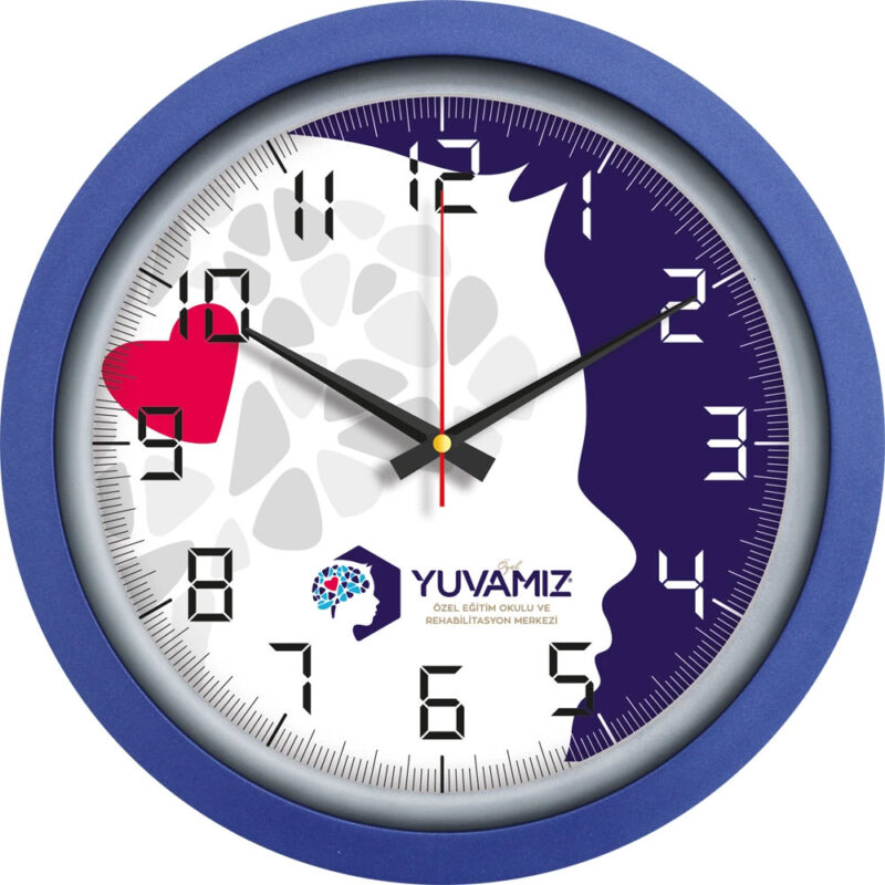 APLUS PROMOSYON ÜRÜNLERI » V30-546-l ø 40 cm plastik duvar saati