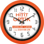 V30-546-T Ø 40 cm Plastik Duvar Saati