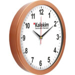 V30-575-B Ø 30 cm Bronz Metalize Duvar Saati