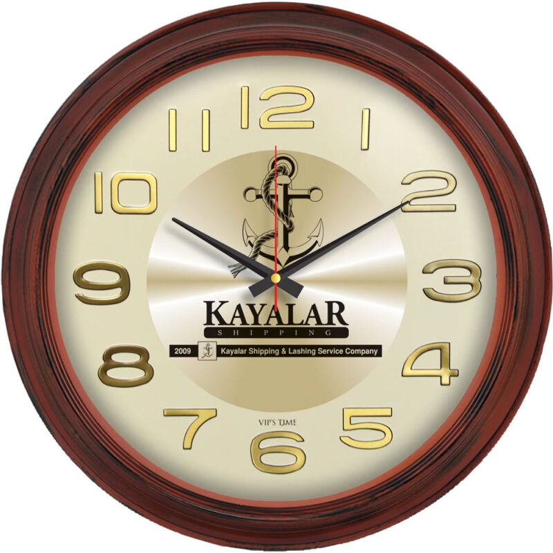 APLUS PROMOSYON ÜRÜNLERI » V30-604-ah ø 46 cm plastik duvar saati