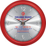 V30-604-K Ø 46 cm Plastik Duvar Saati