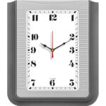 V30-521-F 29 x 33,7 cm Plastik Duvar Saati