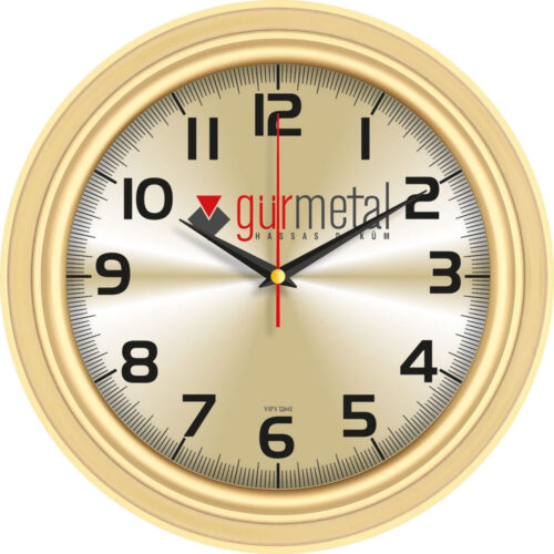 V30-627-AV Ø 32 cm Plastik Duvar Saati