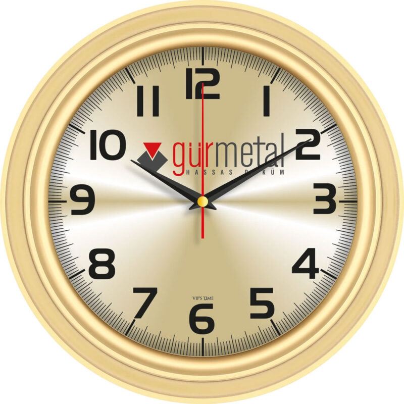 V30-627-av ø 32 cm plastik duvar saati