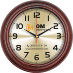 V30-627-AH Ø 32 cm Plastik Duvar Saati