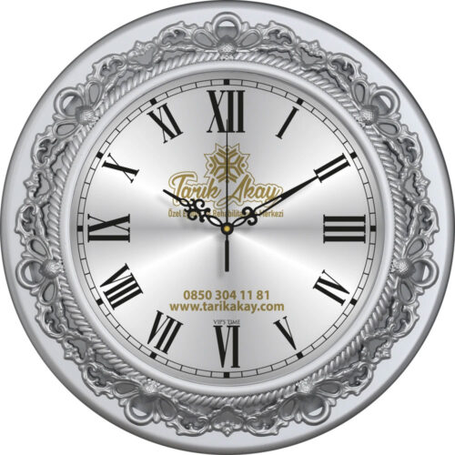 V30-660-G Ø 35 cm Plastik Duvar Saati