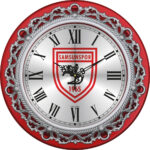 V30-660-K Ø 35 cm Plastik Duvar Saati