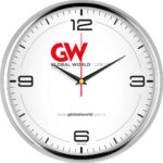 V30-950-B Ø 31 cm Metal Duvar Saati