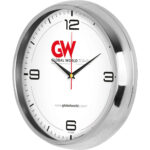 V30-950-B Ø 31 cm Metal Duvar Saati