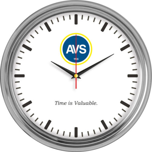 V30-960-B Ø 33 cm Metal Duvar Saati