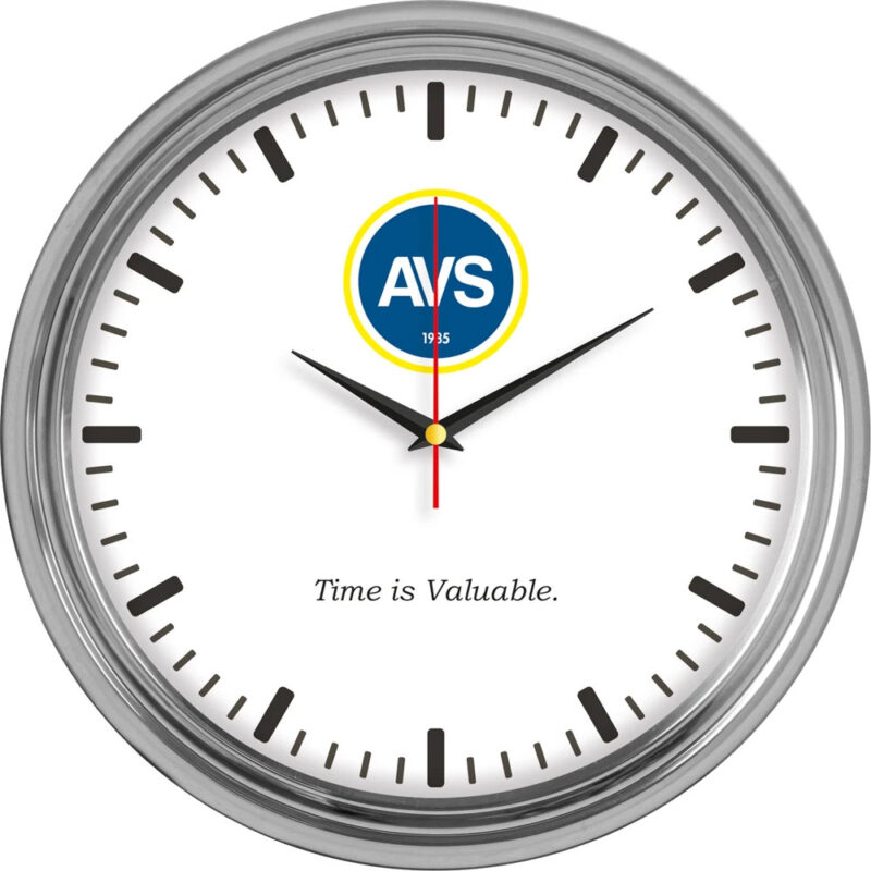 APLUS PROMOSYON ÜRÜNLERI » V30-960-b ø 33 cm metal duvar saati