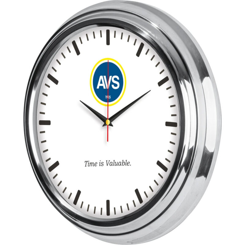 APLUS PROMOSYON ÜRÜNLERI » V30-960-b ø 33 cm metal duvar saati